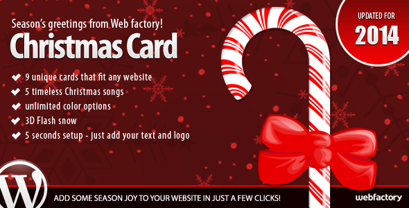 4+ 漂亮的圣诞节WordPress商业插件免费下载